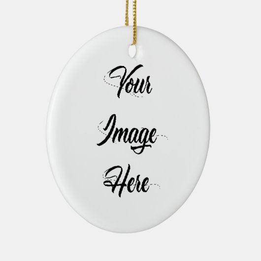 Creëer Uw eigen versiering Keramisch Ornament (Rechts)