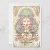 Creëer uw eigen Victoriaans hogepriesteres Kaart (Achterkant)