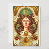 Creëer uw eigen Victoriaans hogepriesteres Kaart (Voorkant)