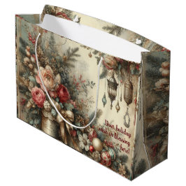 Creëer uw eigen Victoriaans kerstbloembollen Groot Cadeauzakje