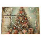 Creëer uw eigen Victoriaans kerstboom Cadeaus Groot Cadeauzakje (Voorkant)