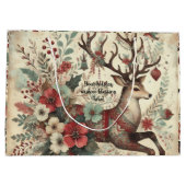 Creëer uw eigen Victoriaans kersthert Groot Cadeauzakje (Achterkant)