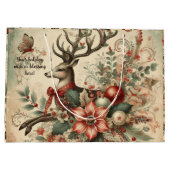 Creëer uw eigen Victoriaans kersthert Groot Cadeauzakje (Achterkant)