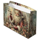 Creëer Uw eigen Victoriaans Kerstman Groot Cadeauzakje (Achterkant Gekanteld)