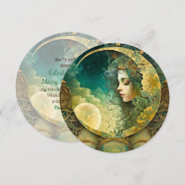 Creëer uw eigen Victoriaanse Steampunk Moon Child Kaart