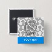 Creëer Uw eigen vierkant Button horizontaal (Voorkant /achterkant)