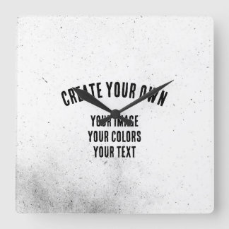 Creëer Uw eigen Vierkante Klok