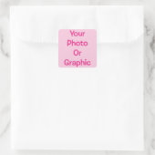 Creëer Uw eigen Vierkante Sticker (Tas)