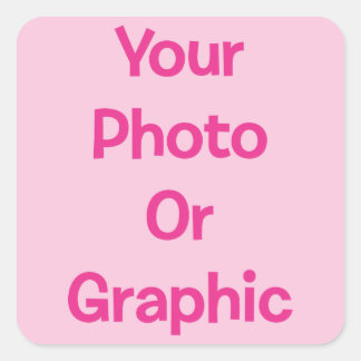 Creëer Uw eigen Vierkante Sticker