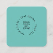 Creëer Uw eigen Vierkante Visitekaartje (Voorkant)