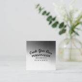 Creëer Uw eigen Vierkante Visitekaartje (Staand voorkant)