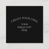 Creëer Uw eigen Vierkante Visitekaartje (Voorkant)