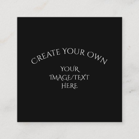 Creëer Uw eigen Vierkante Visitekaartje (Voorkant)