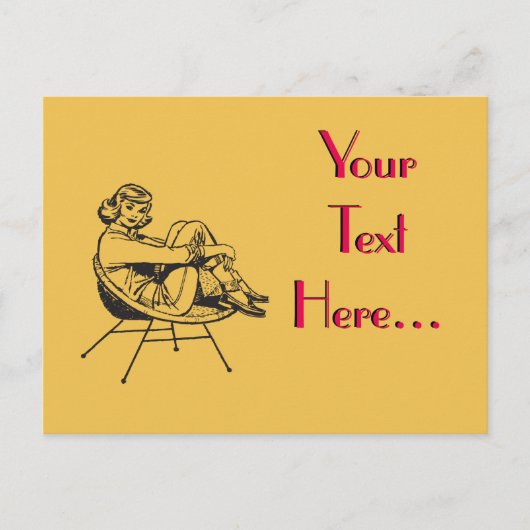 Creëer Uw eigen Vintage Briefkaart (Voorkant)