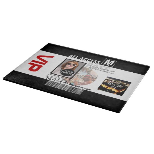 Creëer uw eigen VIP pas 8 manieren aan Personeel Snijplank (Hoek)