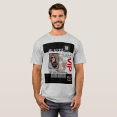 Creëer uw eigen VIP pas 8 manieren aan Personeel T-shirt (Voorkant volledig)