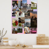 Creëer uw eigen Vision Board Manifesteren Poster (Keuken)