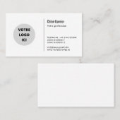 Creëer uw eigen Visite-kaart Visitekaartje (Voorkant / Achterkant)