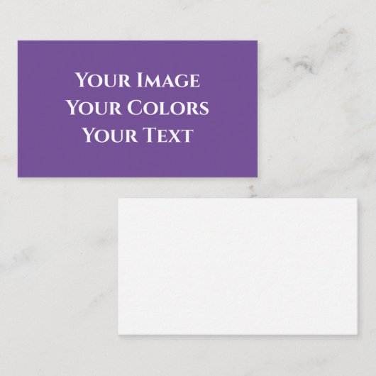 Creëer Uw eigen Visitekaartje (Voorkant / Achterkant)