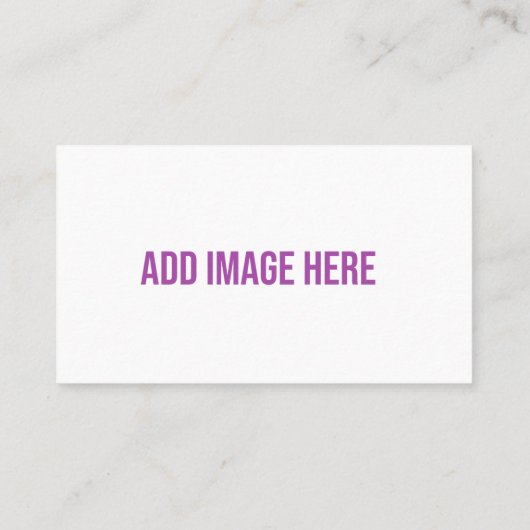 Creëer Uw eigen Visitekaartje (Achterkant)