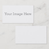 Creëer Uw eigen Visitekaartje (Voorkant / Achterkant)