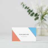 Creëer Uw eigen Visitekaartje (Staand voorkant)