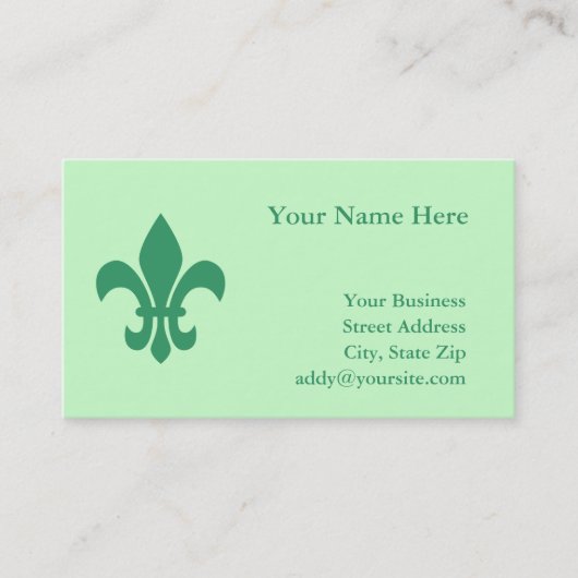 Creëer Uw eigen Visitekaartje (Voorkant)