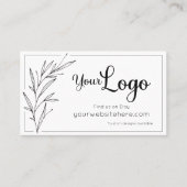 Creëer Uw eigen Visitekaartje Branch  (Voorkant)