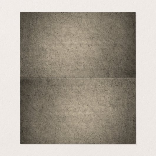 Creëer Uw eigen Visitekaartje voor het vouwen (Buitenkant ongevouwen)