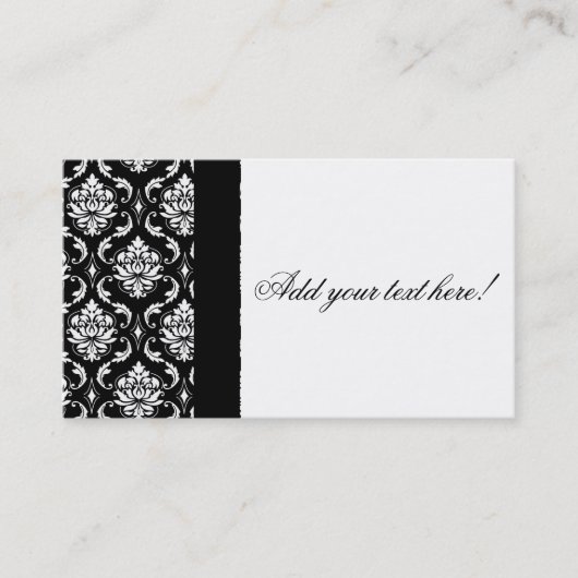 Creëer Uw eigen Visitekaartje voor schade (Voorkant)