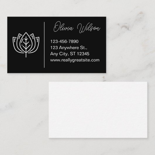 Creëer Uw eigen Visitekaartjes (Voorkant / Achterkant)