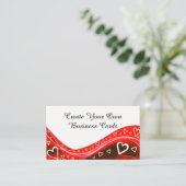 Creëer Uw eigen Visitekaartjes (Staand voorkant)