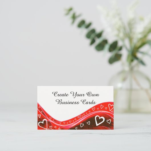 Creëer Uw eigen Visitekaartjes (Staand voorkant)