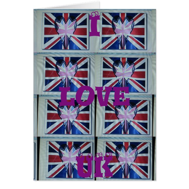 Creëer Uw eigen vlag in het Verenigd Koninkrijk (Voorkant)