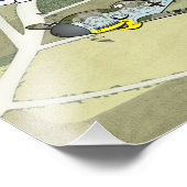 creëer uw eigen vliegtuigcaricatuur foto afdruk (Hoek)