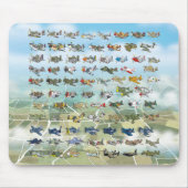 creëer uw eigen vliegtuigcaricatuur muismat (Voorkant)