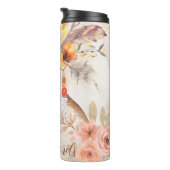 Creëer Uw eigen vlinder & bloemen Thermosbeker (Geroteerd rechts)