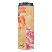 Creëer Uw eigen vlinders & bloemen Thermosbeker (Achterkant)