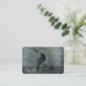 Creëer Uw Eigen Vogel & Vlinder Visitekaartje (Staand voorkant)