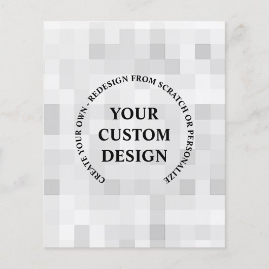 Creëer uw eigen, volledig aangepaste flyer (Voorkant)