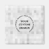 Creëer uw eigen, volledig aangepaste magneet (Voorkant)