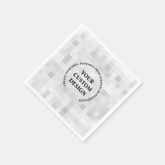 Creëer uw eigen, volledig aangepaste servet (Hoek)