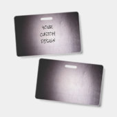Creëer uw eigen volledig Gepersonaliseerd Badge (Voor- en achterkant)