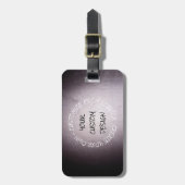 Creëer uw eigen volledig Gepersonaliseerd Bagagelabel (Voorkant verticaal)