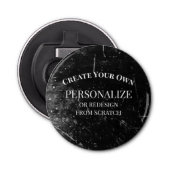 Creëer uw eigen volledig Gepersonaliseerd Button Flesopener (Voorkant)