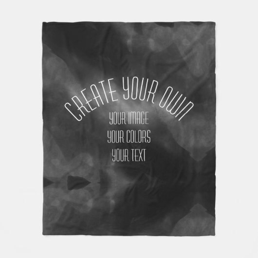 Creëer uw eigen volledig Gepersonaliseerd Fleece Deken (Voorkant)