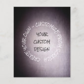 Creëer uw eigen volledig Gepersonaliseerd Flyer (Voorkant)