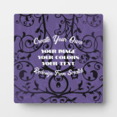 Creëer uw eigen volledig Gepersonaliseerd Fotoplaat (Voorkant)