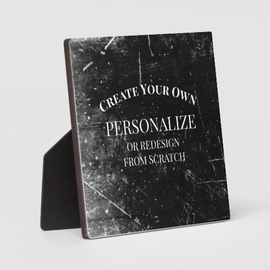 Creëer uw eigen volledig Gepersonaliseerd Fotoplaat (Voorkant)