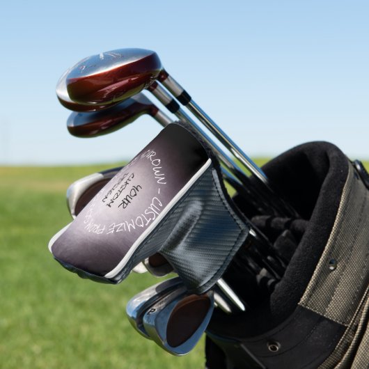 Creëer uw eigen volledig Gepersonaliseerd Golfheadcover (Insitu)